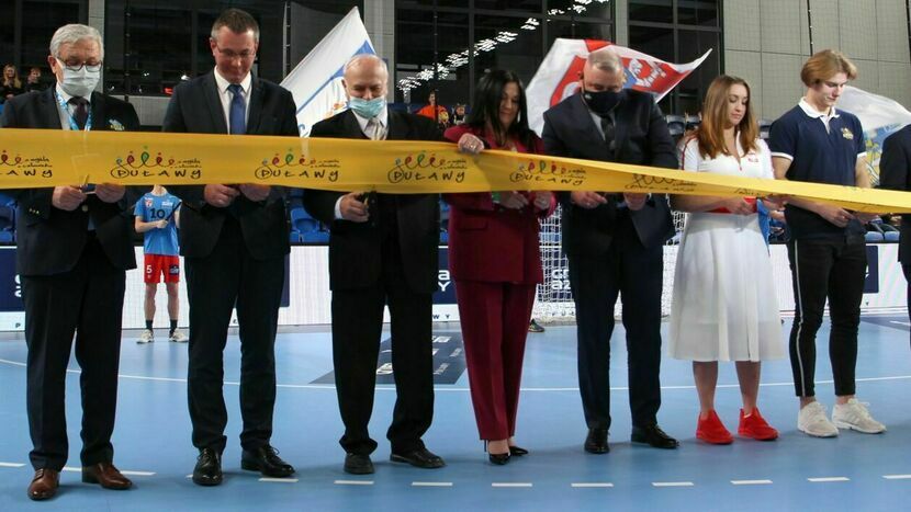 Grupa Azoty Arena - tak ma się nazywać nowa hala w Puławach otwarta już miesiąc temu