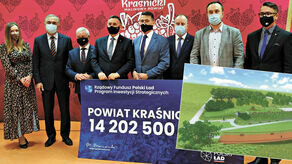 Uroczystość wręczania symbolicznych promes. Tak ma wyglądać Bulwar Nadwiślański w Annopolu
