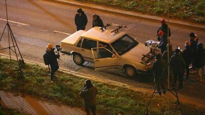 Zamknęli ulicę w Lublinie. Miasto znowu było planem filmowym