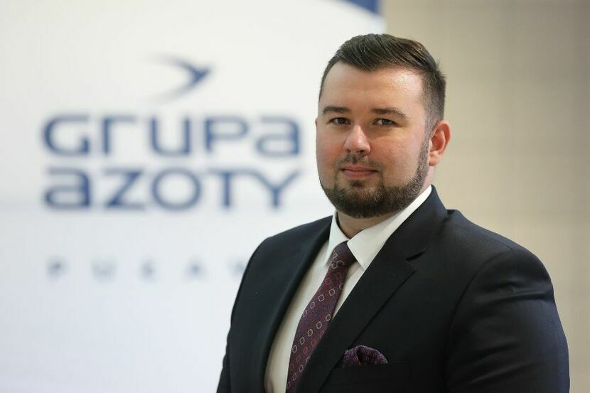 Paweł Wójcik został nowym rzecznikiem Zakładów Azotowych Puławy