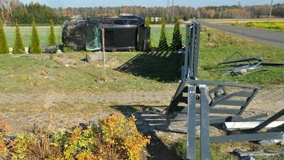 Wypadek w miejscowości Pościsze