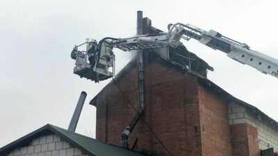 Lubelskie. Pożar suszarni chmielu. Ogień pojawił się przez gryzonie? [zdjęcia]