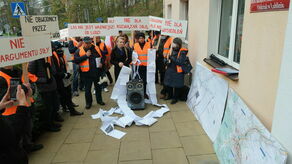 Lubelskie. Mieszkańcy protestują, bo chcą obwodnicy przez chroniony las