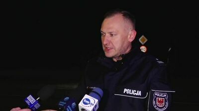Policja o buncie migrantów w Wędrzynie: Nikomu nie udało się opuścić ośrodka [wideo]