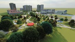 Taka wizualizacja parku znalazła się w projekcie, który ma być finansowany z przyszłorocznego budżetu obywatelskiego