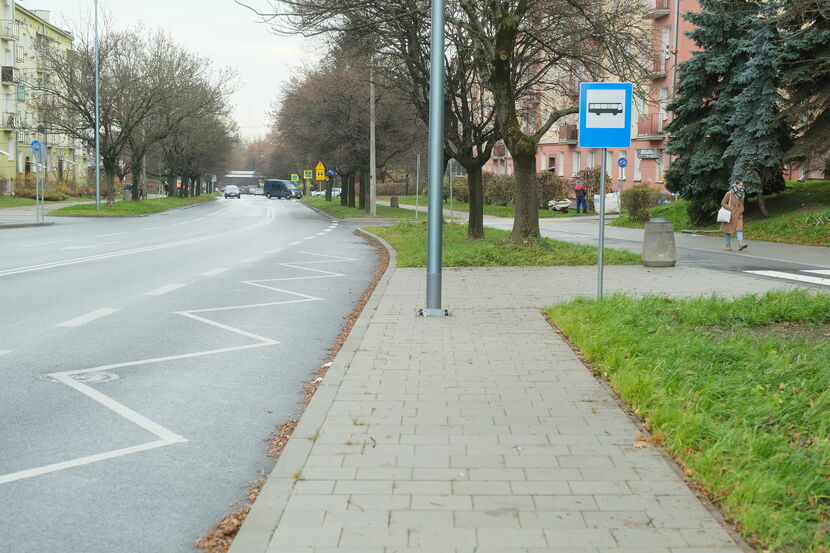 Nowy przystanek na ulicy Sowińskiego