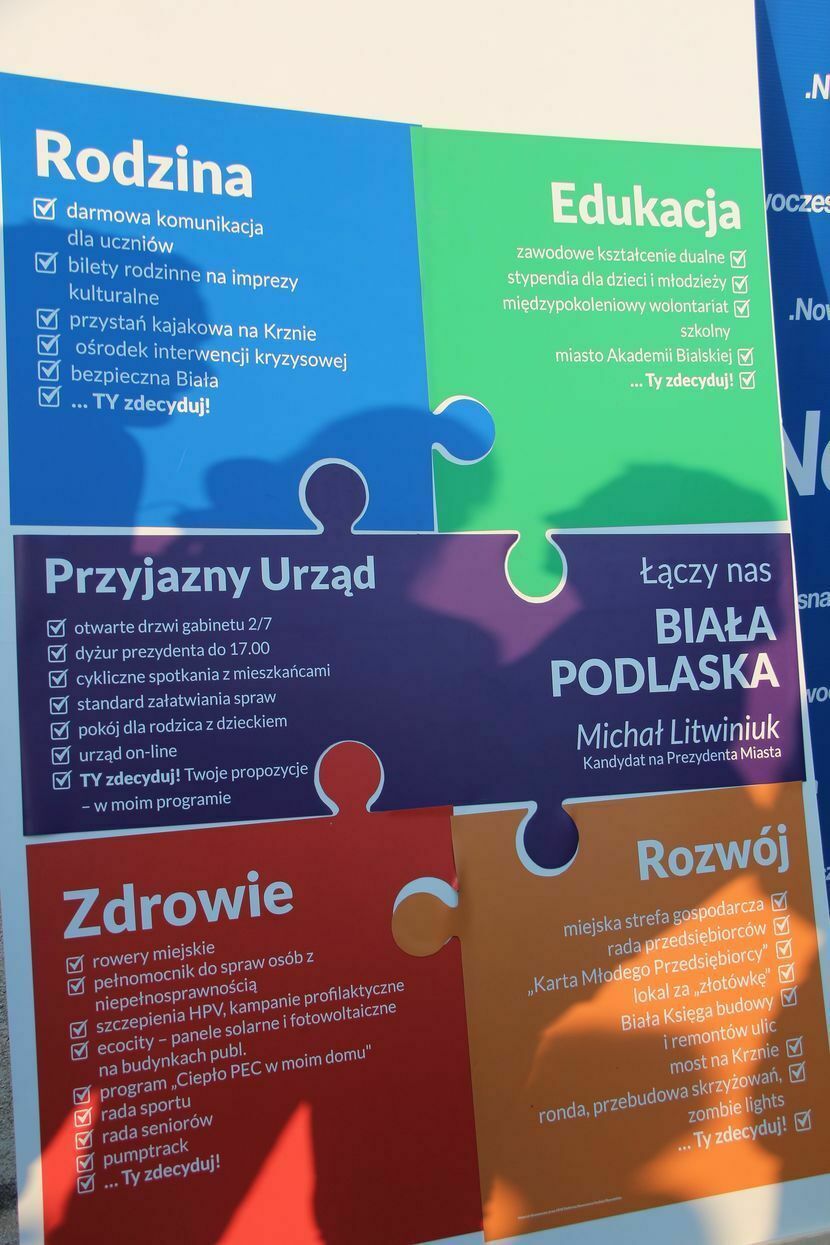 Budowa mostu na Krznie była jedną z obietnicy wyborczych prezydenta Michała Litwiniuka