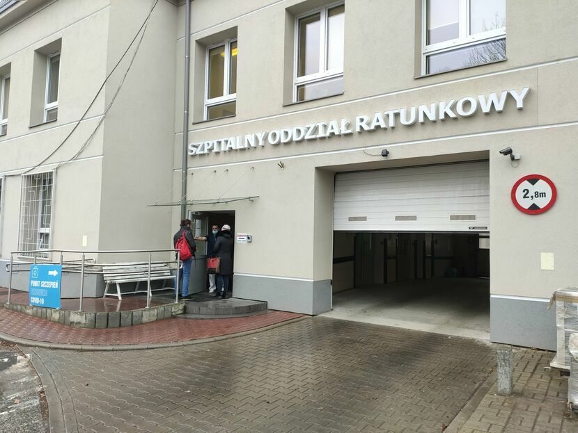 Przez cały weekend Szpitalny Oddział Ratunkowy przy Jaczewskiego nie przyjmował pacjentów