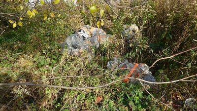 Mieszkaniec Lublina wrzucił śmieci w krzaki. Miał pecha