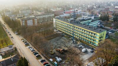 Wraz z końcem 2023 r. zakończy się budowa pawilonu dla nowej porodówki i ginekologii