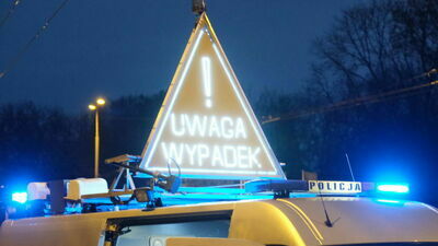 Lubelskie. Tragedia na drodze, kobieta przebiegała przez jezdnię