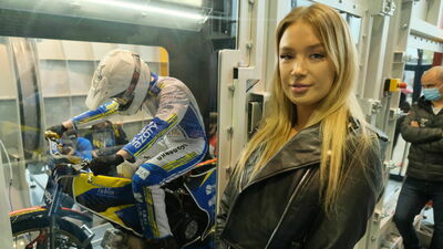 Niecodzienny wyścig. Lubelscy żużlowcy kontra powietrze