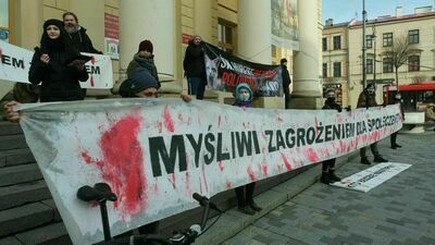 Protest antyłowiecki w Lublinie. Niemal równo rok temu myśliwy zastrzelił 16-latka