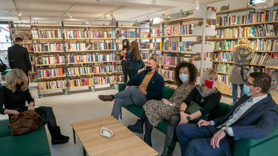 Otwarcie nowej siedziby biblioteki na osiedlu Karolówka