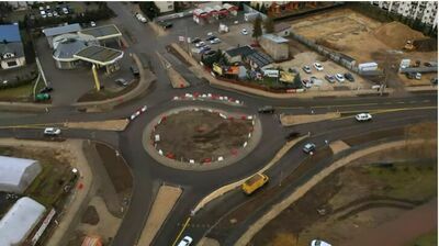 Biała Podlaska: Rondo przy Janowskiej już przejezdne 