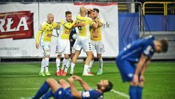 Krzysztof Ropski w tym sezonie zdobył tylko jednego gola dla Motoru. Trzeba jednak przyznać, że ważnego, bo w doliczonym czasie gry meczu z Wigrami Suwałki uratował remis