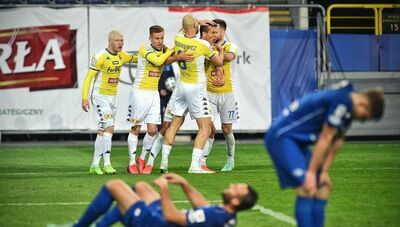 Krzysztof Ropski w tym sezonie zdobył tylko jednego gola dla Motoru. Trzeba jednak przyznać, że ważnego, bo w doliczonym czasie gry meczu z Wigrami Suwałki uratował remis