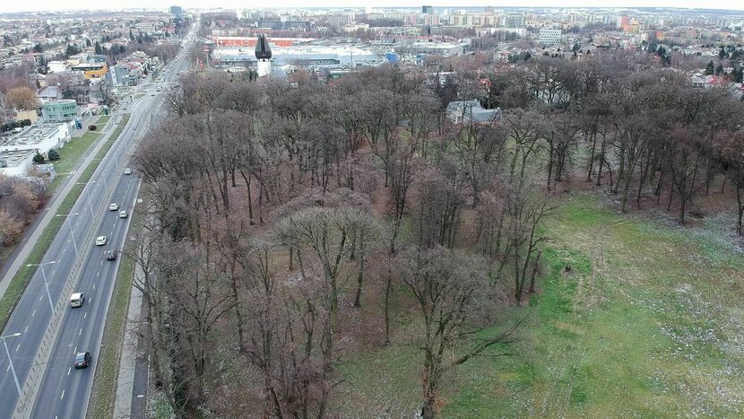 Obowiązujący plan zagospodarowania wyklucza stawianie tu nowych budynków. Jednak urbaniści z Ratusza, na wniosek właściciela nieruchomości, próbują to zmienić i przygotowują nowy plan mający umożliwić budowę w części parku.