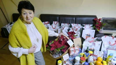 W ramach akcji Świątecznej Pomocy dla Seniorów, której inicjatorką jest Teresa Czechowska (na zdjęciu), zostanie obdarowanych 30 osób z Lublina i sześciu filii stowarzyszenia w innych miastach regionu