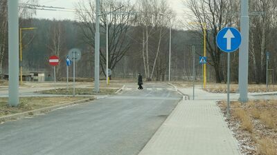 Nowa droga miałaby biec od ul. Granitowej (na zdjęciu) do Filaretów