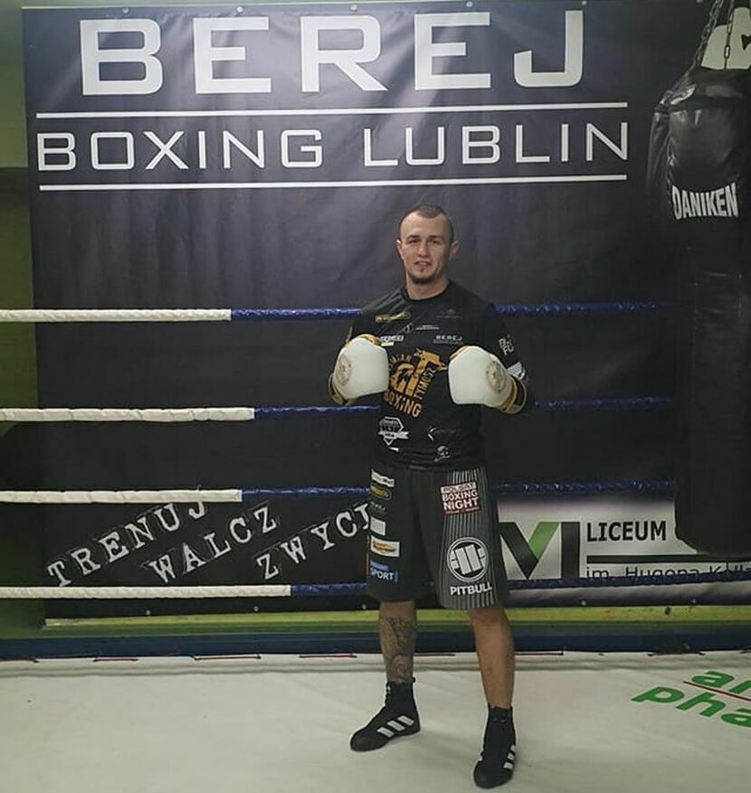 Damian Tymosz bokserskiego fachu uczy się w Berej Boxing Lublin<br />
<br />
