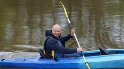 Marek Pomietło organizował spływy kajakowe nad Bugiem