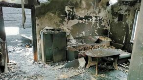 Pożar drewnianego domu wybuchł w nocy z 7 na 8 grudnia.