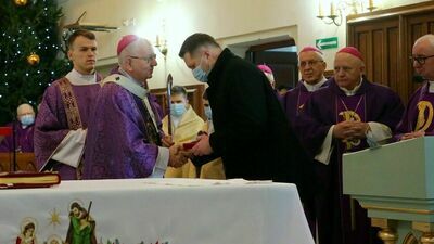 Abp Stanisław Budzik i minister Przemysław Czarnek