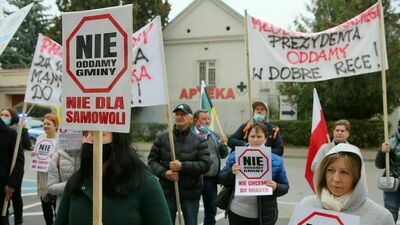 Niedawny protest w Lublinie