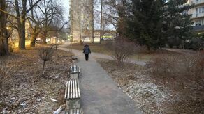 Dla jednych sąsiadów ten skwer jest miejscem spacerów, dla innych drogą na skróty. Dla dewelopera może być szansą na pomnożenie pieniędzy