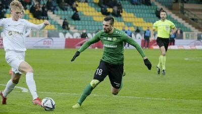 Górnik Łęczna wydostał się ze strefy spadkowej po znakomitej końcówce rundy