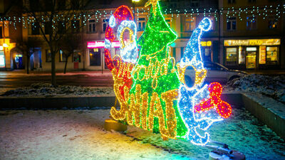 Iluminacje w Białej Podlaskiej