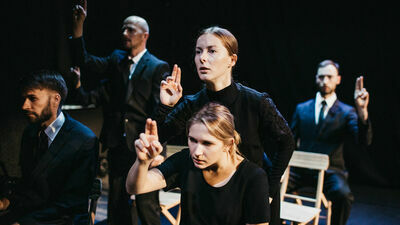 Krakowski Teatr Tańca w Lublinie. Spektakl "Kantor. Burza"