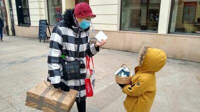 Kartki do społeczników na granicy i list do lokalnych polityków Koalicji Obywatelskiej