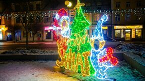 Biała Podlaska już przystrojona na święta