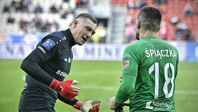  Maciej Gostomski i Bartosz Śpiączka to bardzo ważni zawodnicy w składzie Górnika Łęczna

