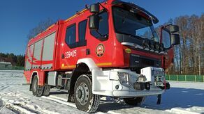 Nowy wóz strażaków ochotników z Wojciechowa