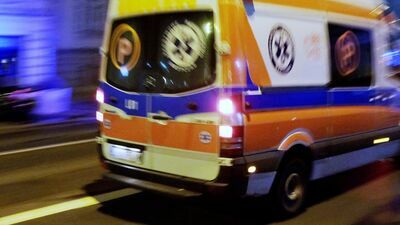 Z uwagi na podejrzenia zażycia narkotyków mężczyzna trafił do szpitala