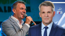 Wiesław Muszyński (po lewej) przez lata kojarzony był z lewicą. Ale teraz do pomocy w rządzeniu Włodawą wziął sobie szefa PiS w powiecie Wiesława Holaczuka