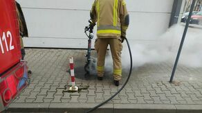 W Lublinie hulajnoga stanęła w ogniu w trakcie jazdy