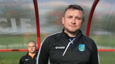 Trener Unii Bełżyce, Radosław Stec, czeka na pierwszy trening ze swoimi podopiecznymi

