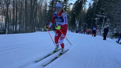 Anna Berezecka w Reit im Winkl była w biegu sprinterskim najlepszą z Polek

