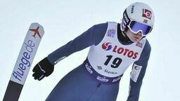 Marius Lindvik wygrał niedzielny konkurs na Wielkiej Krokwi w Zakopanem

