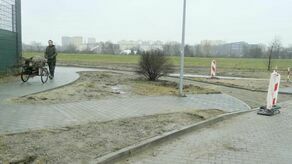 Lublin. Budowa jak u Barei: Chodnik – przerwa – chodnik