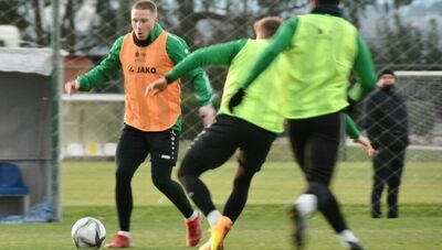 Piłkarze Górnika Łęczna mają za sobą pierwsze treningi na obozie w Turcji
