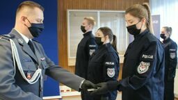 Nowi policjanci w powiecie puławskim. Ma ich być więcej, gdy powstanie nowy posterunek