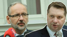 Adam Niedzielski i Przemysław Czarnek