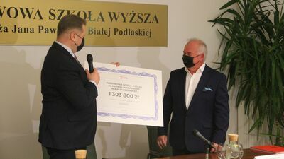 W piątek minister Przemysław Czarnek odwiedził bialską uczelnię.