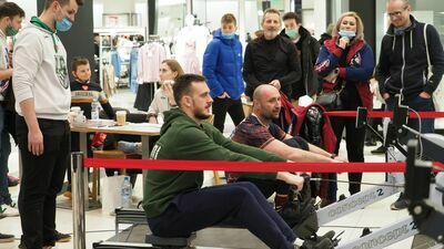 Wiosłowanie dla WOŚP. 288 osób wzięło udział w akcji w Lublinie