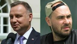 Andrzej Duda i Jakub Żulczyk